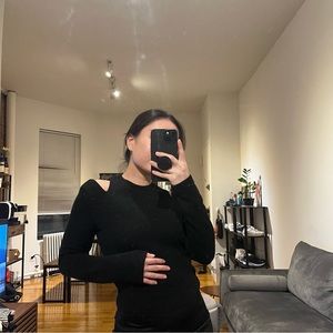 Zara Cold Shoulder Sweater